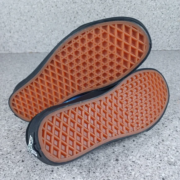 VANS Electric Blue Black Lightning Low Top Sneakers Shoes - Picture 5 of 6